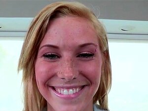 Tight gf Ella Woods fucked and facialed